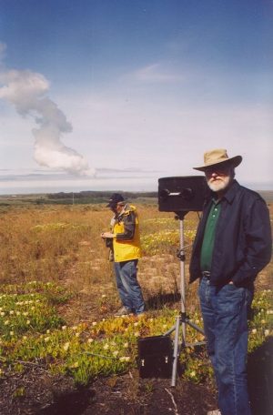 John Varley at Vandenberg after a launch