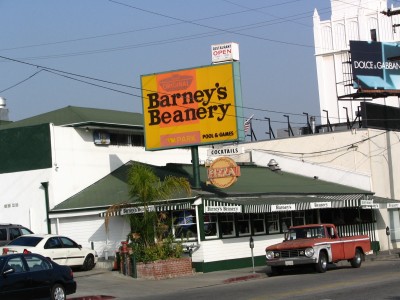 Rt. 66: West Hollywood, Barney’s Beanery