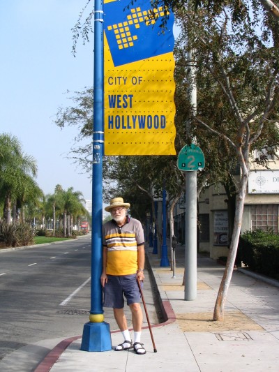 Rt. 66: West Hollywood sign, John Varley