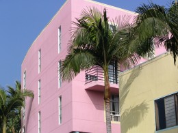 Rt. 66: West Hollywood, pink building