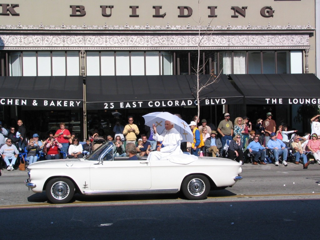 2008 Doo-Dah Parade: The Pope