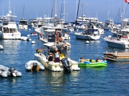 Down LA River Catalina: party boat