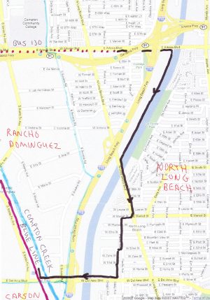 Down LA River Part 9: google map