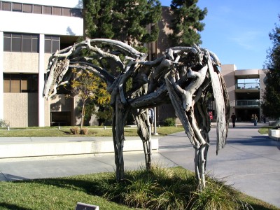 Rt. 66: Colorado Blvd: Driftwood Horse sculpture