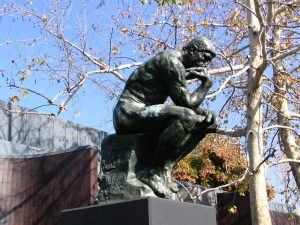 Rt. 66: Highland Park to Pasadena: Norton Simon, The Thinker