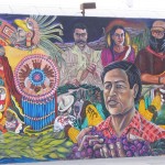 Rt. 66: Highland Park to Pasadena: mural, Cesar Chavez
