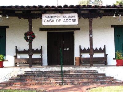 Rt 66: LA: Southwest Museum Casa de Adobe