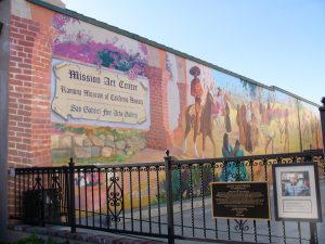 Rt 66: San Gabriel, Pasadena: Mission Art Center mural