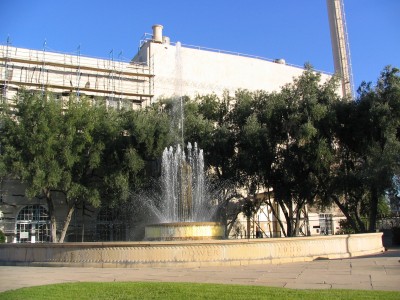 Rt 66: San Gabriel, Pasadena Power fountain