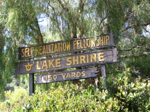 Sunset Boulevard - Part Eighteen: Self Realization Fellowship Lake Shrine: sign 2