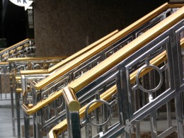 Sunset Boulevard – Part Eleven: Whiskey: gold handrails