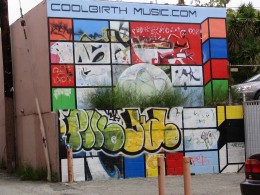 Sunset Boulevard - Part Six: Hooray! Hollywood! Coolbirth Music mural