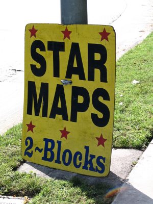 Sunset Boulevard – Part Thirteen: Where the sidewalk ends: Star Maps