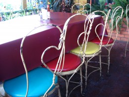 Sunset Boulevard - Part Three: Echo Park, four chairs