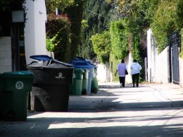 Sunset Boulevard - Part Twelve: Garbage Cans of Beverly Hills: alley 7