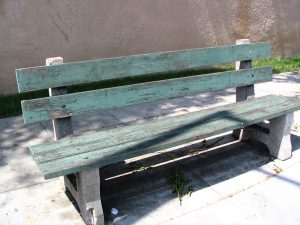 Sunset Boulevard - Part Twelve: Garbage Cans of Beverly Hills: bus stop