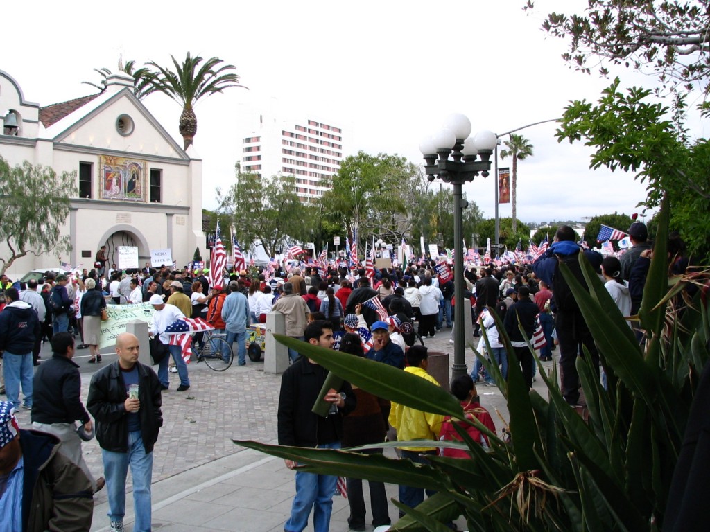 Sunset Boulevard - Part Two: immigration march, 2