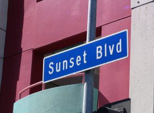 Sunset Boulevard-Part One: sign