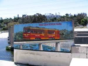 Up LA River Part 4: Red Car River Park billboard