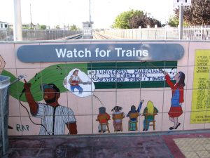 Down LA River Part 8: watch for trains tiles