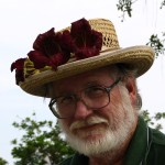 Wilshire Blvd Part 1: John Varley flowers on his hat in MacArthur Park