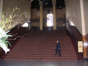 Wilshire Blvd Part 1: Park Plaza Hotal stairs