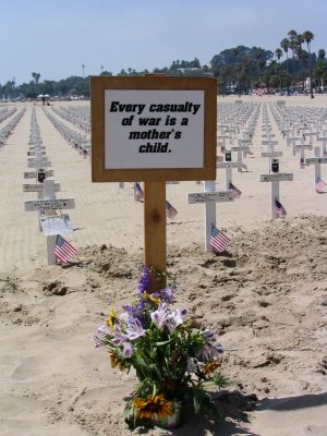 Arlington West: every casualty of war is a mother’s child