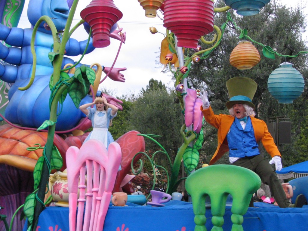 Disneyland and California Adventure Part 5: Alice and the Mad Hatter