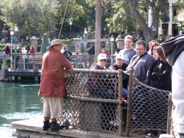 Disneyland and California Adventure Part 6: Tom Sawyer Island raft