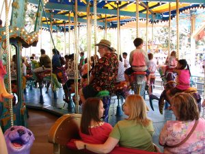 Disneyland and California Adventure Part 8: John Varley on King Triton Carousel