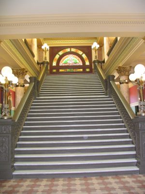 Helena, Montana Capital stairs