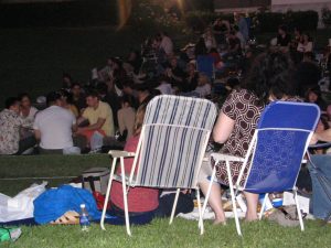 Hollywood Forever Hamlet: the audience