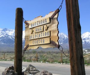 Manzanar: sign