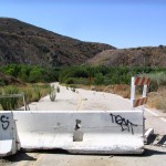Road to St. Francis Dam site
