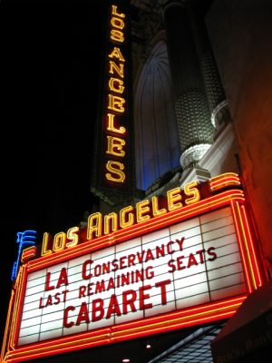 Los Angeles Theater marquee