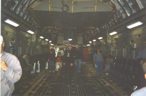 C-17 Globemaster interior