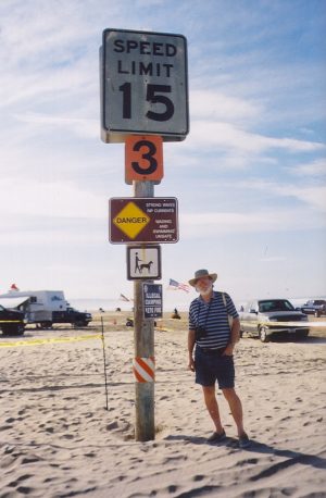 John Varley entrance to Oceano Dunes